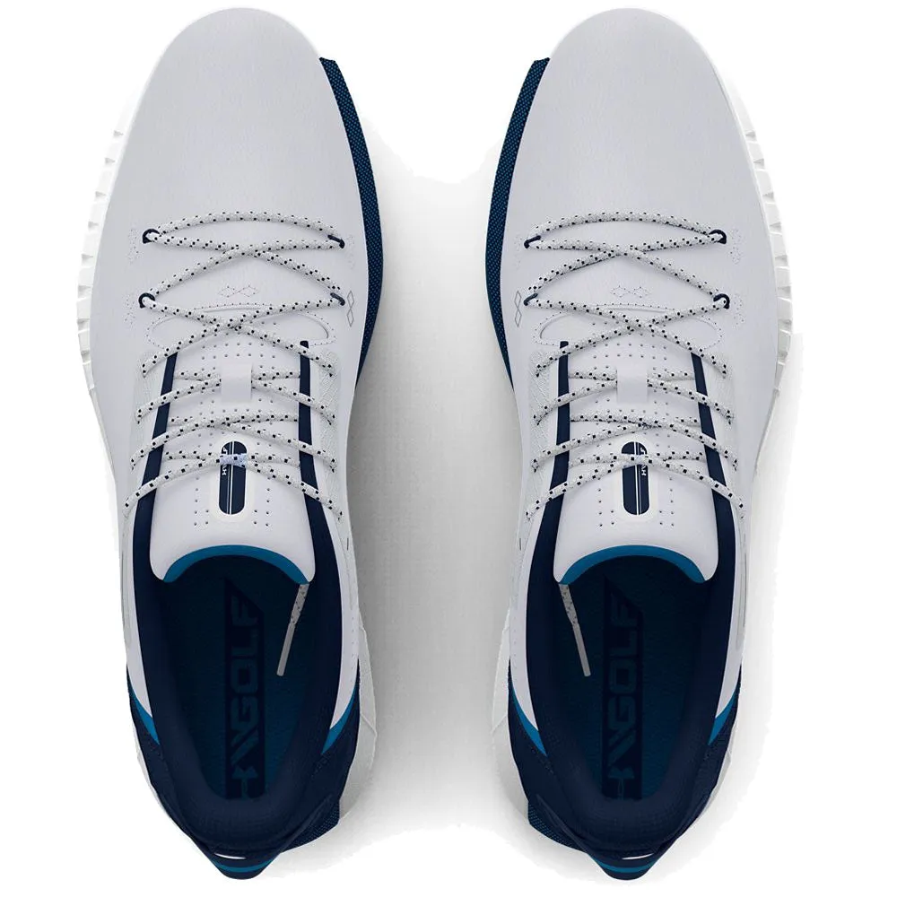 Under Armour HOVR Drive Wide Fit Waterproof Spikeless Shoes - Mod Grey/Navy