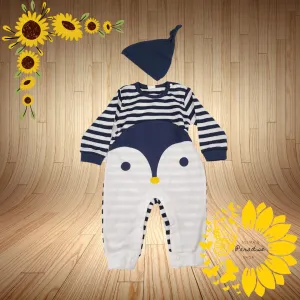 Unisex Baby Rompers 100% Cotton | Long-Sleeve Infant Pajamas | Baby Gift Set for Boys & Girls