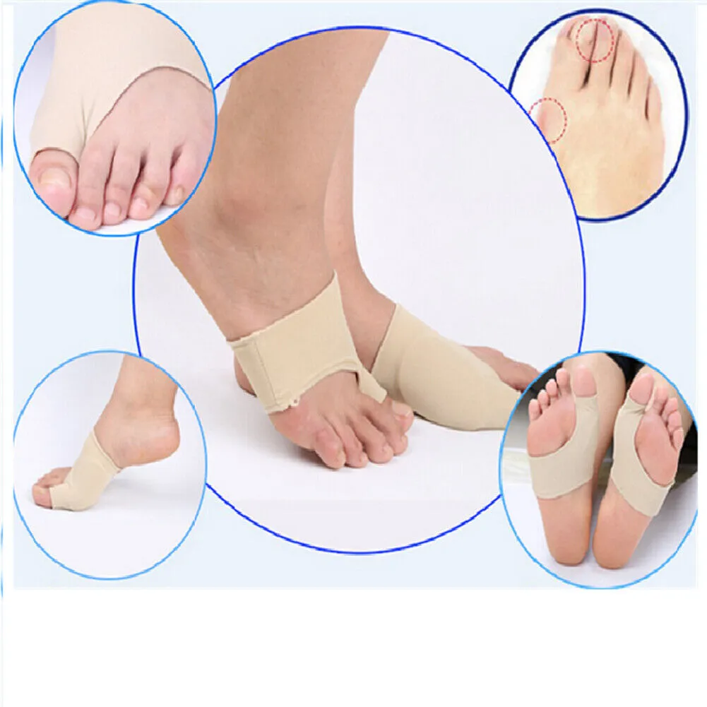 US 2-4Pairs Gel Bunion Corrector Toe Straightener Splint Protector Valgus Hallux