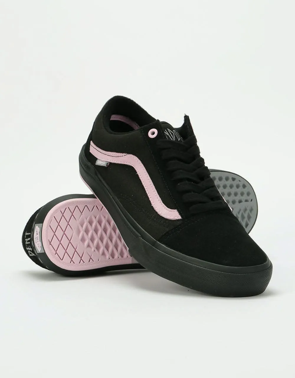 Vans Old Skool BMX Skate Shoes - (Matthias Dandois) Black/Pink