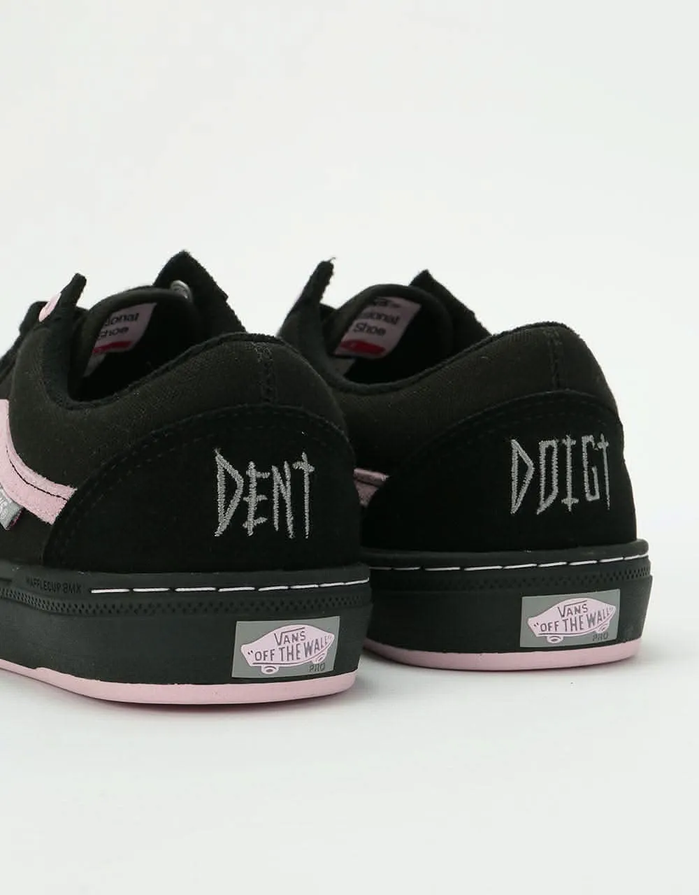 Vans Old Skool BMX Skate Shoes - (Matthias Dandois) Black/Pink