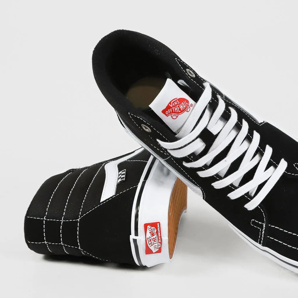 Vans - Skate Sk8-Hi Shoes - Black / White