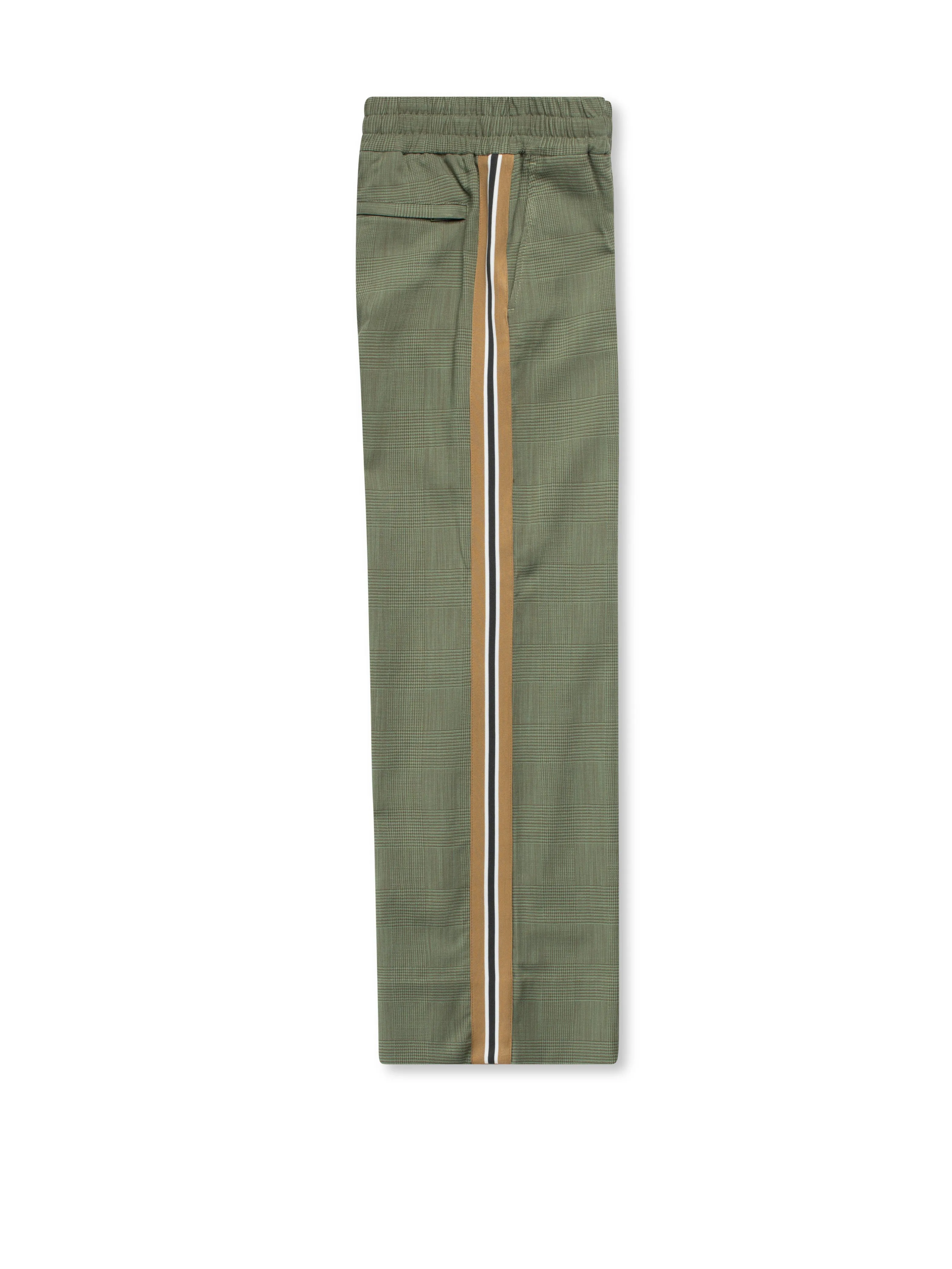 Wide-Leg Track Pant With Side Tape Detail