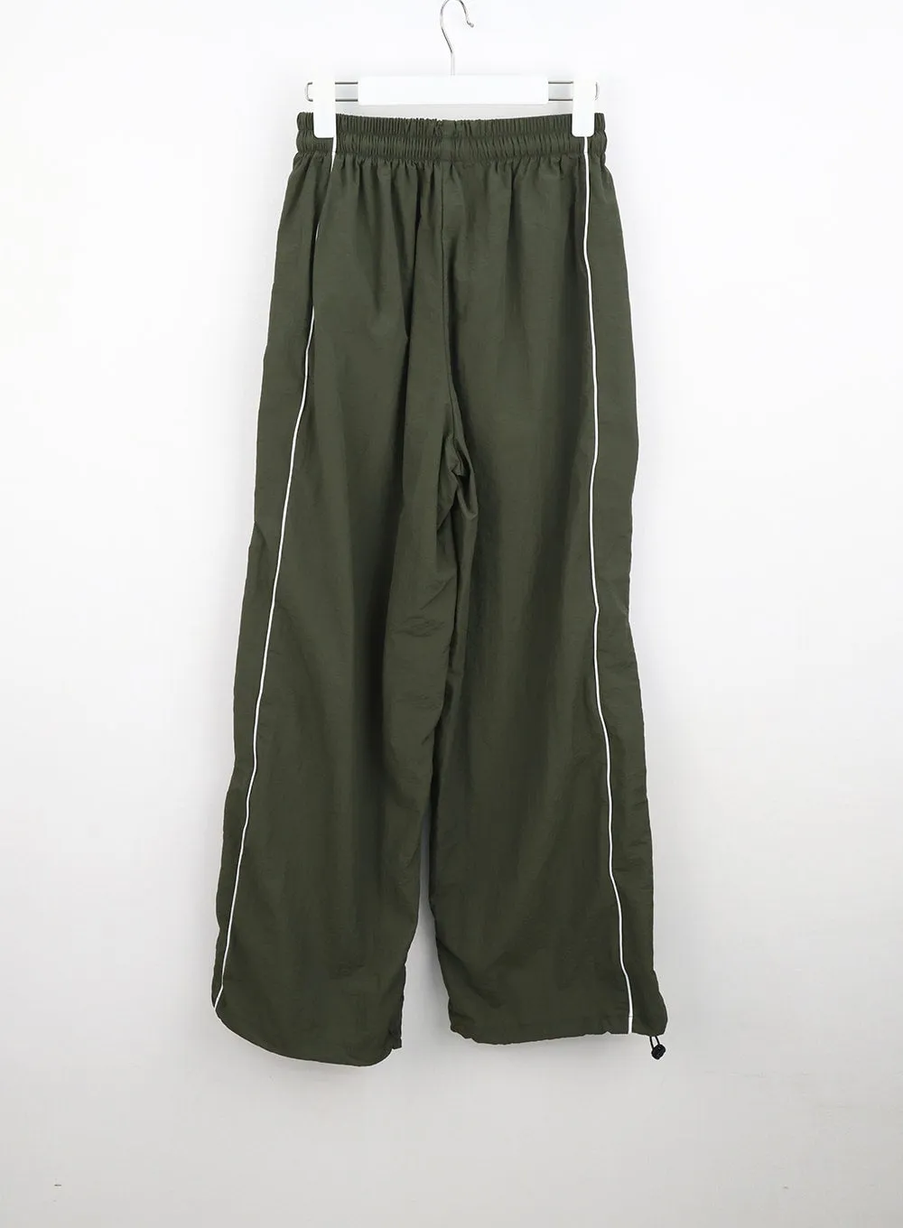 Wide Nylon Track Pants CU321