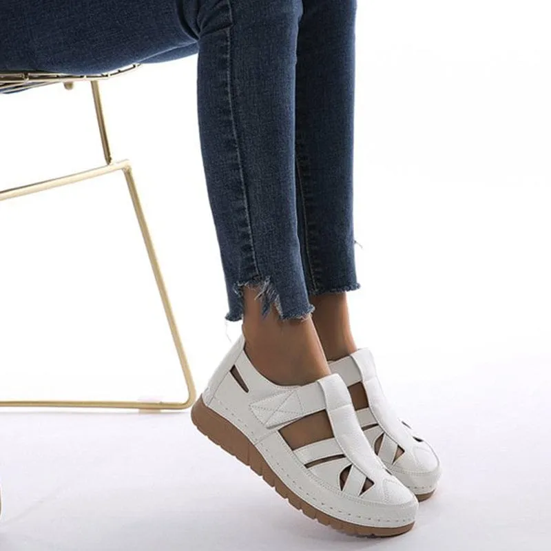 Women Light Soft Hollow Platfoam Sandals