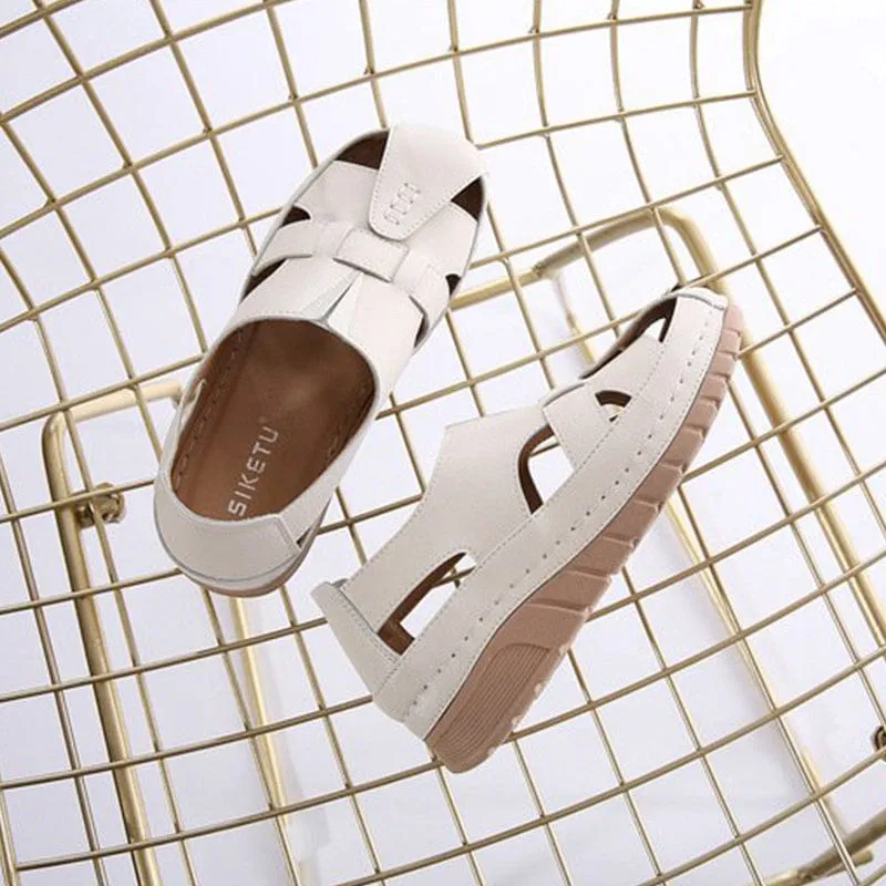 Women Light Soft Hollow Platfoam Sandals