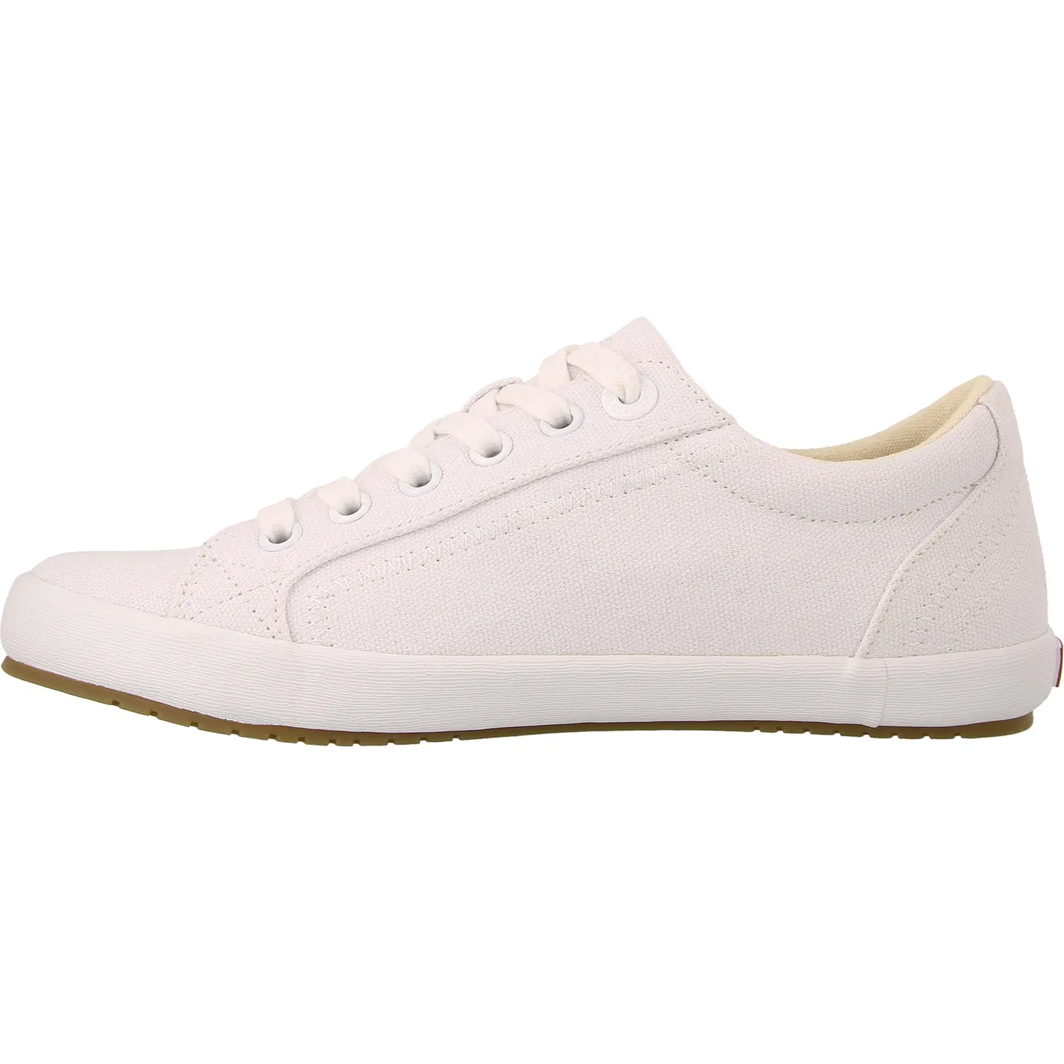 Women's Taos Star White Canvas