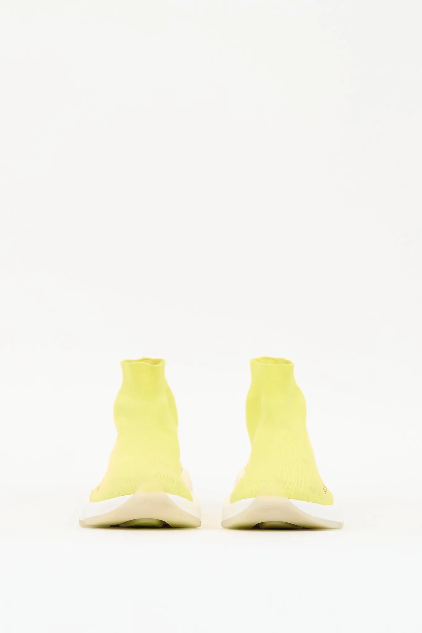 Yellow & White Speed Knit Sneaker