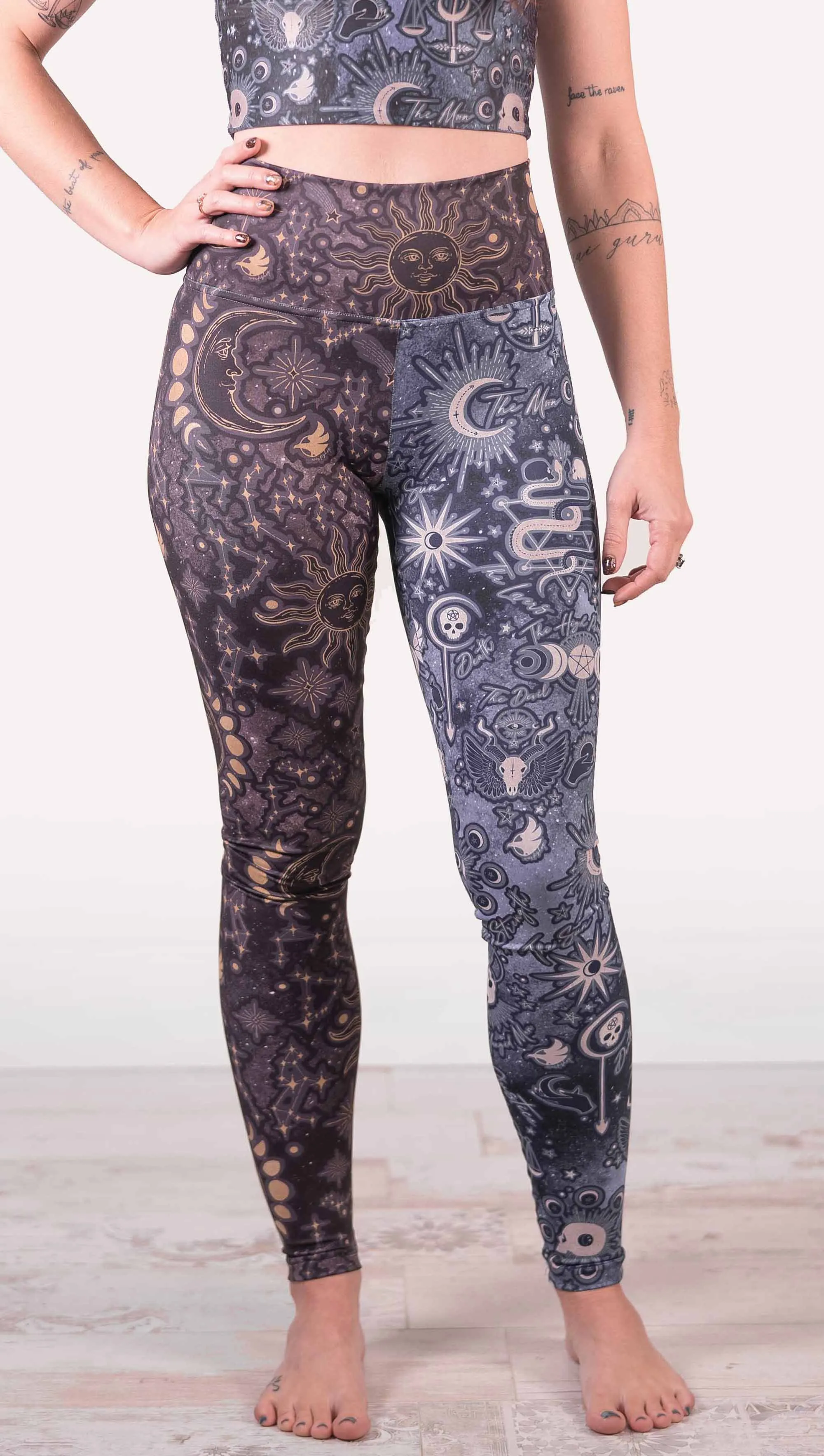 Zodiac MASHUP - Athleisure Leggings - CUSTOM ORDER