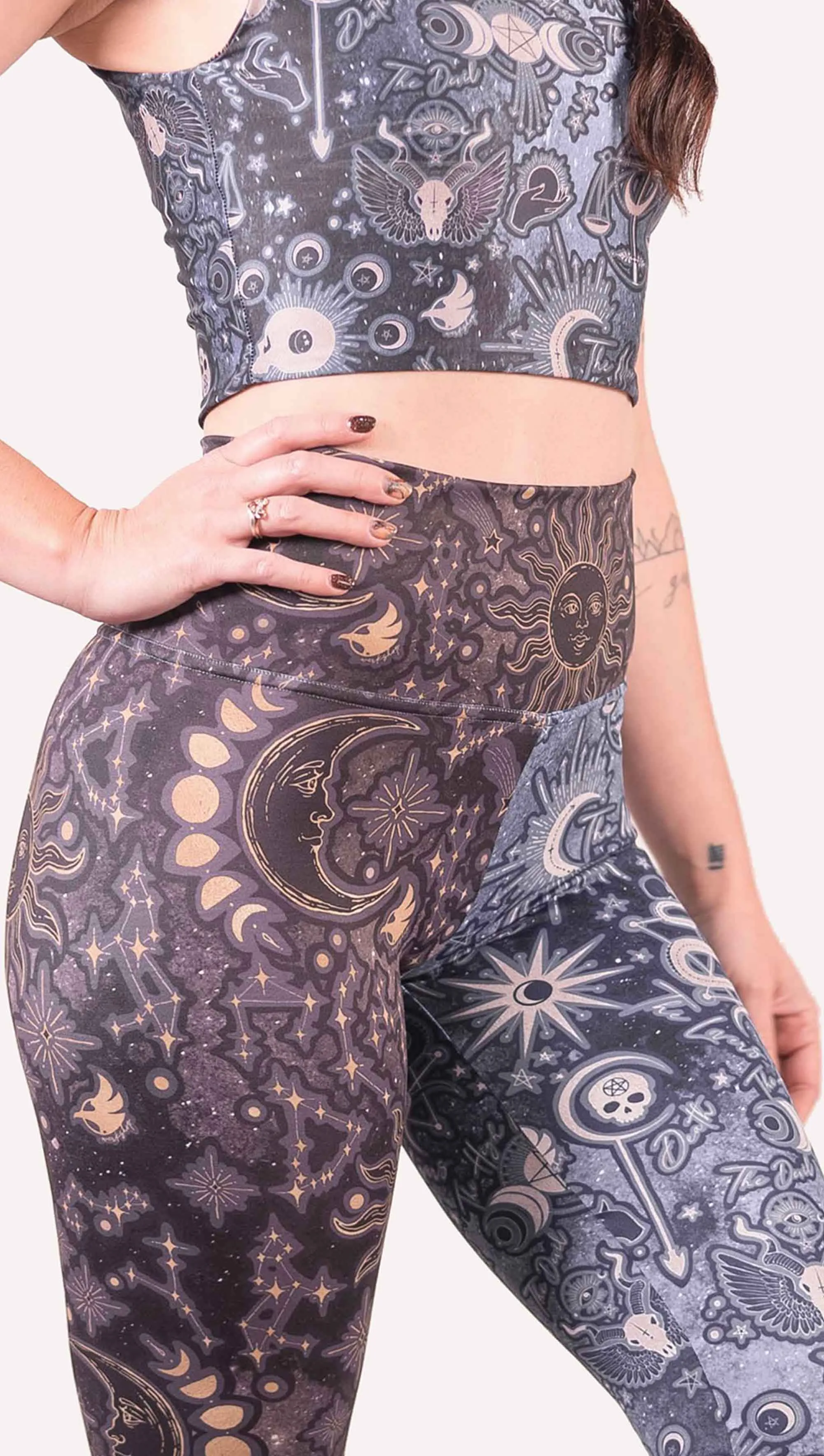 Zodiac MASHUP - Athleisure Leggings - CUSTOM ORDER