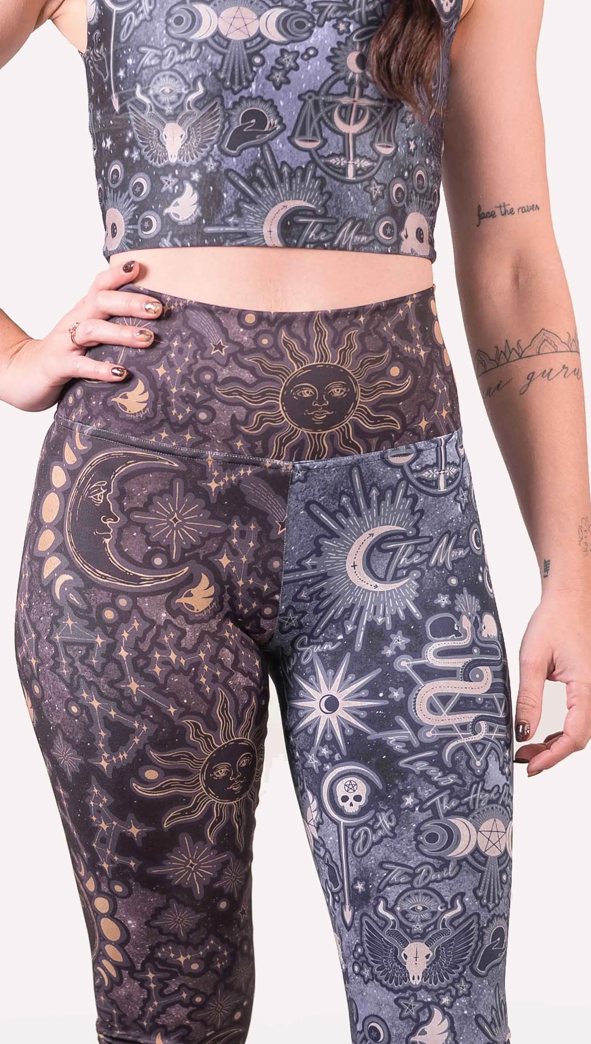 Zodiac MASHUP - Athleisure Leggings - CUSTOM ORDER