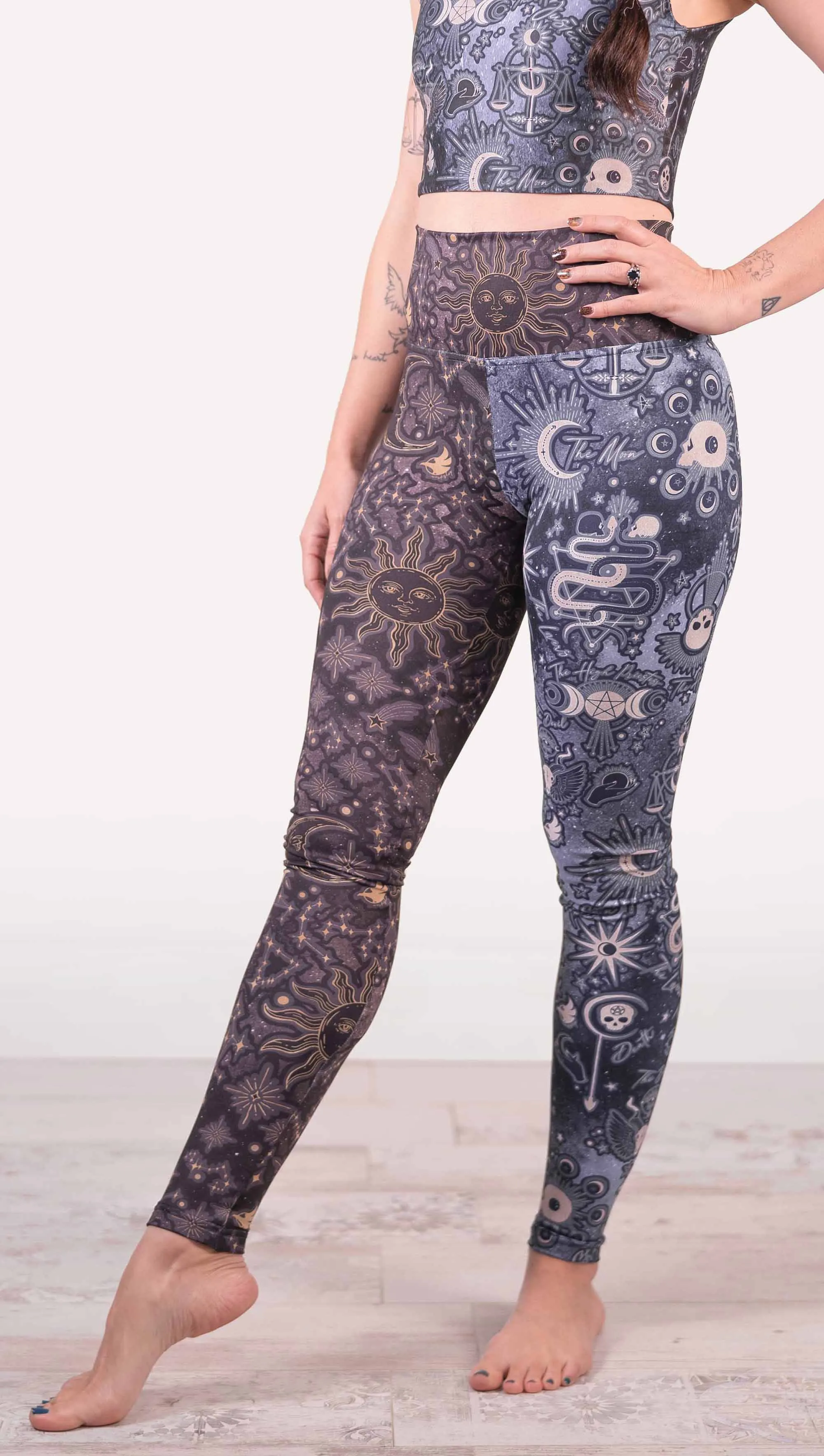 Zodiac MASHUP - Athleisure Leggings - CUSTOM ORDER