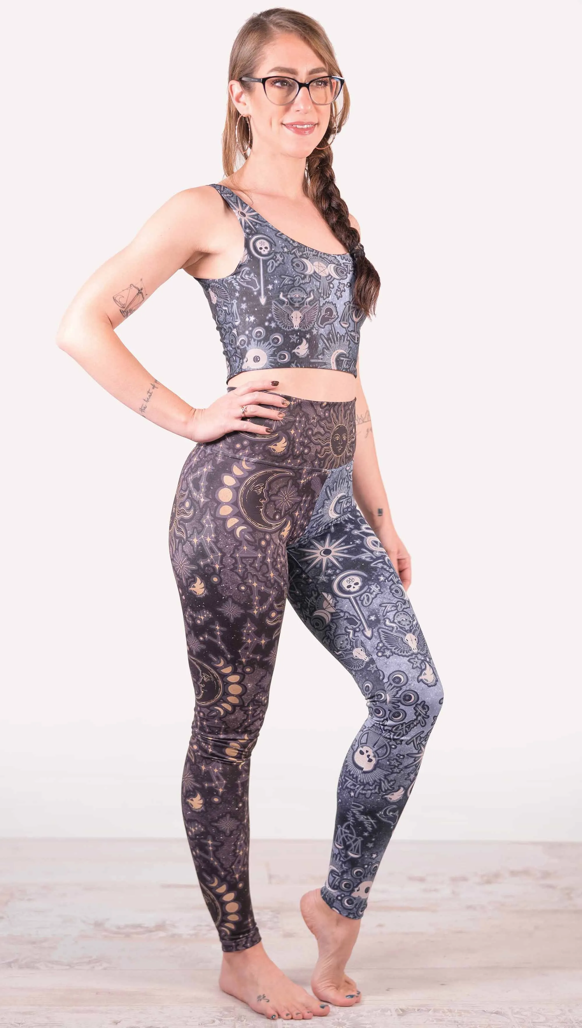 Zodiac MASHUP - Athleisure Leggings - CUSTOM ORDER